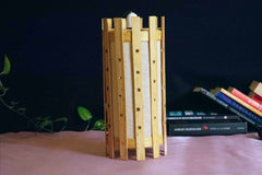Bamboo Hanging Light - Handcrafted Himalayan Product by Baaduli