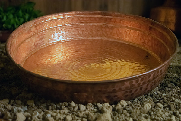 Bageshwar Copper Paraat - Handcrafted Himalayan Product by Baaduli