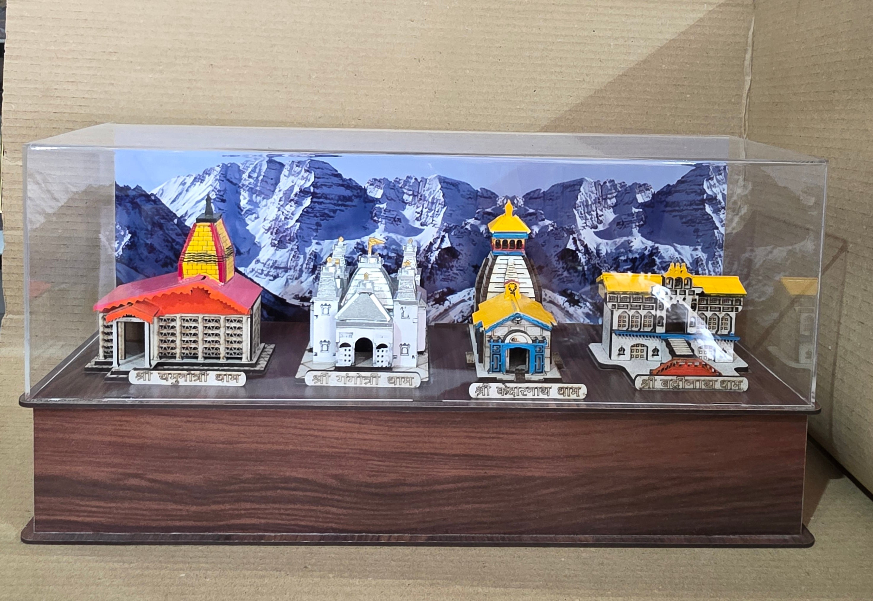 Char Dham LED Memento (चार धाम)