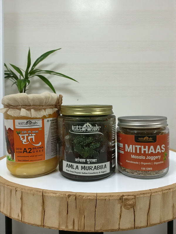 Swadisht Samriddh Hamper - Option 2 - Handcrafted Himalayan Product by Baaduli