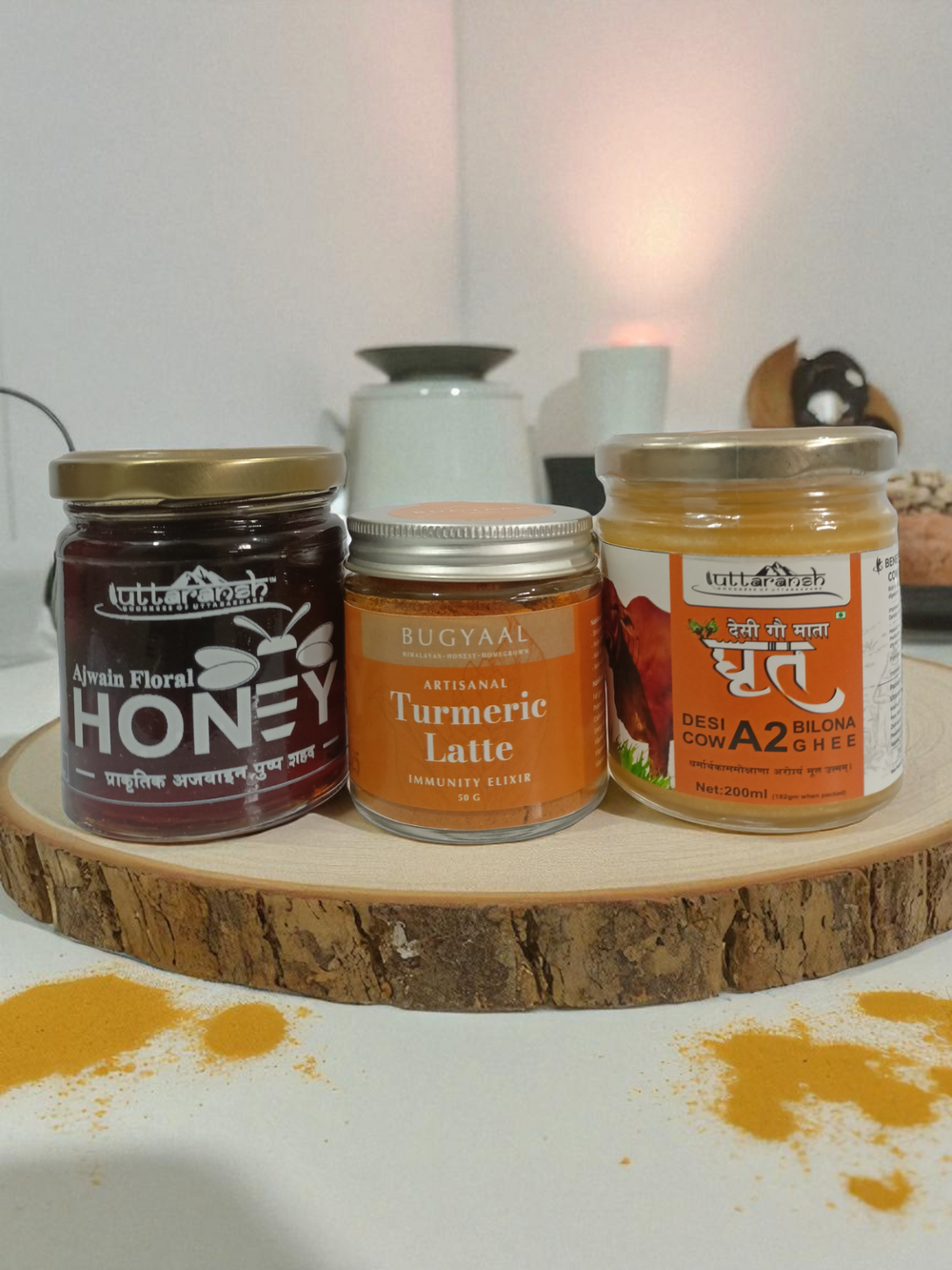 Triveni Sangam Hamper - Option 2 - Handcrafted Himalayan Product by Baaduli