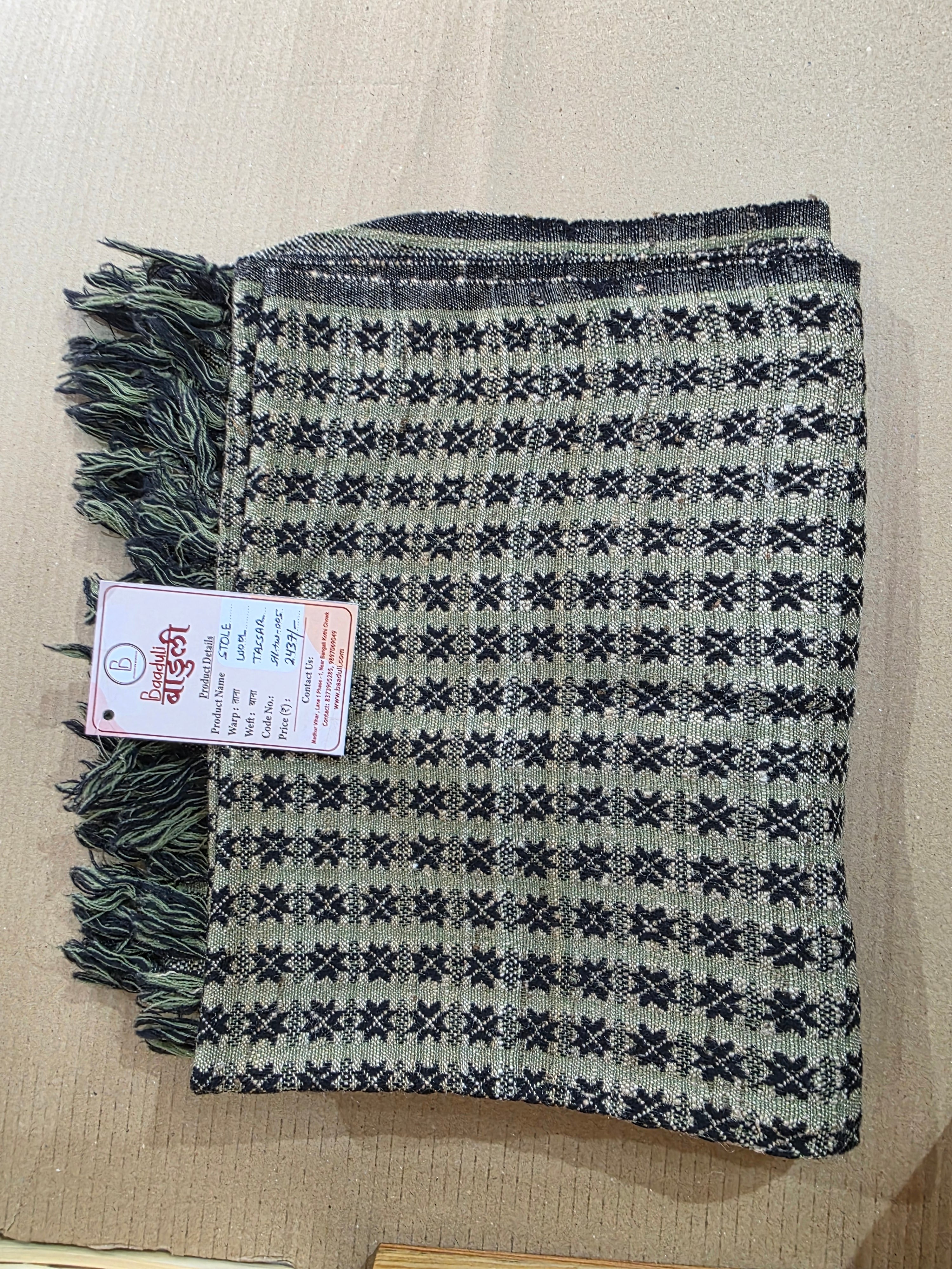 Wool-Silk Stole (वूल-सिल्क स्टोल)