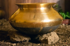 Brass Fulti - Small - Handcrafted Himalayan Product by Baaduli