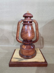 Wooden Lantern Replica (लालटेन प्रतिकृति)