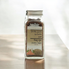 Himalayan Perilla Seeds & Garlic Seasoning Salt 100Gm