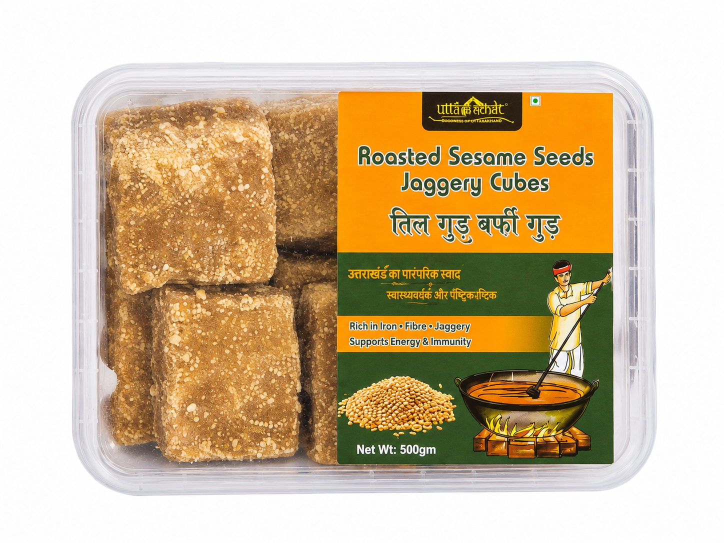 Himalayan Sesame Jaggery Cubes