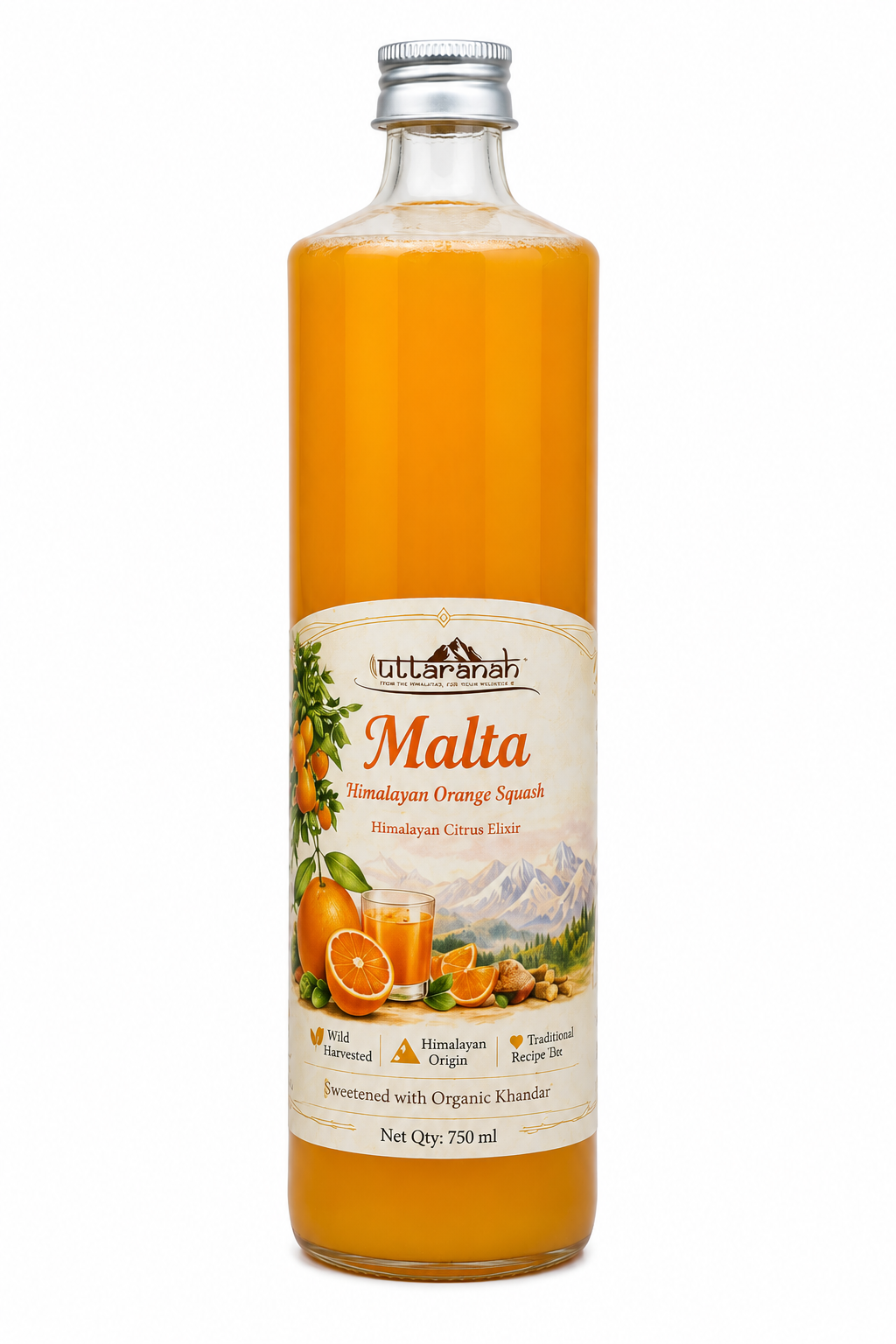 Malta Squash 750ml
